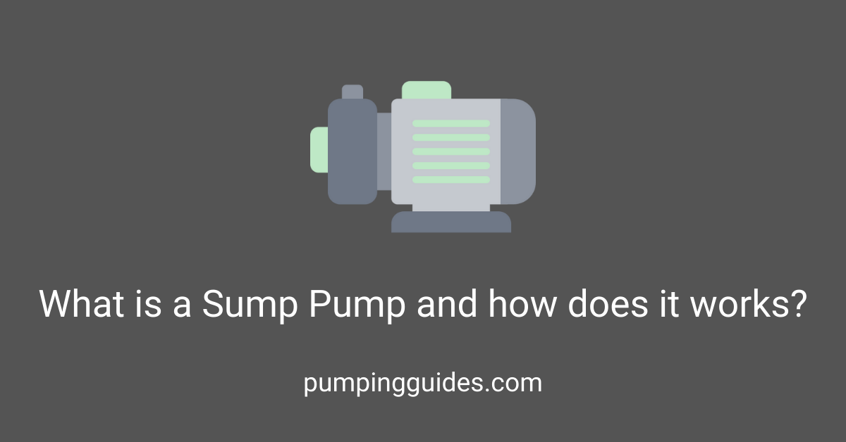 What is a Sump Pump